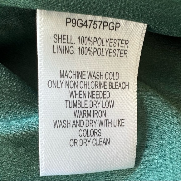 Parker Sloane Ruffle Floral Print Silk Blend Mini Dress Cacti Daisy 13741 - Picture 12 of 13